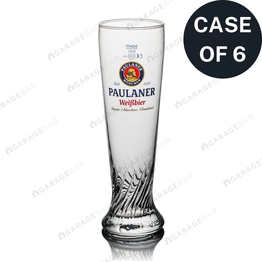 Paulaner Pint Beer Glass (Set 0f 6)