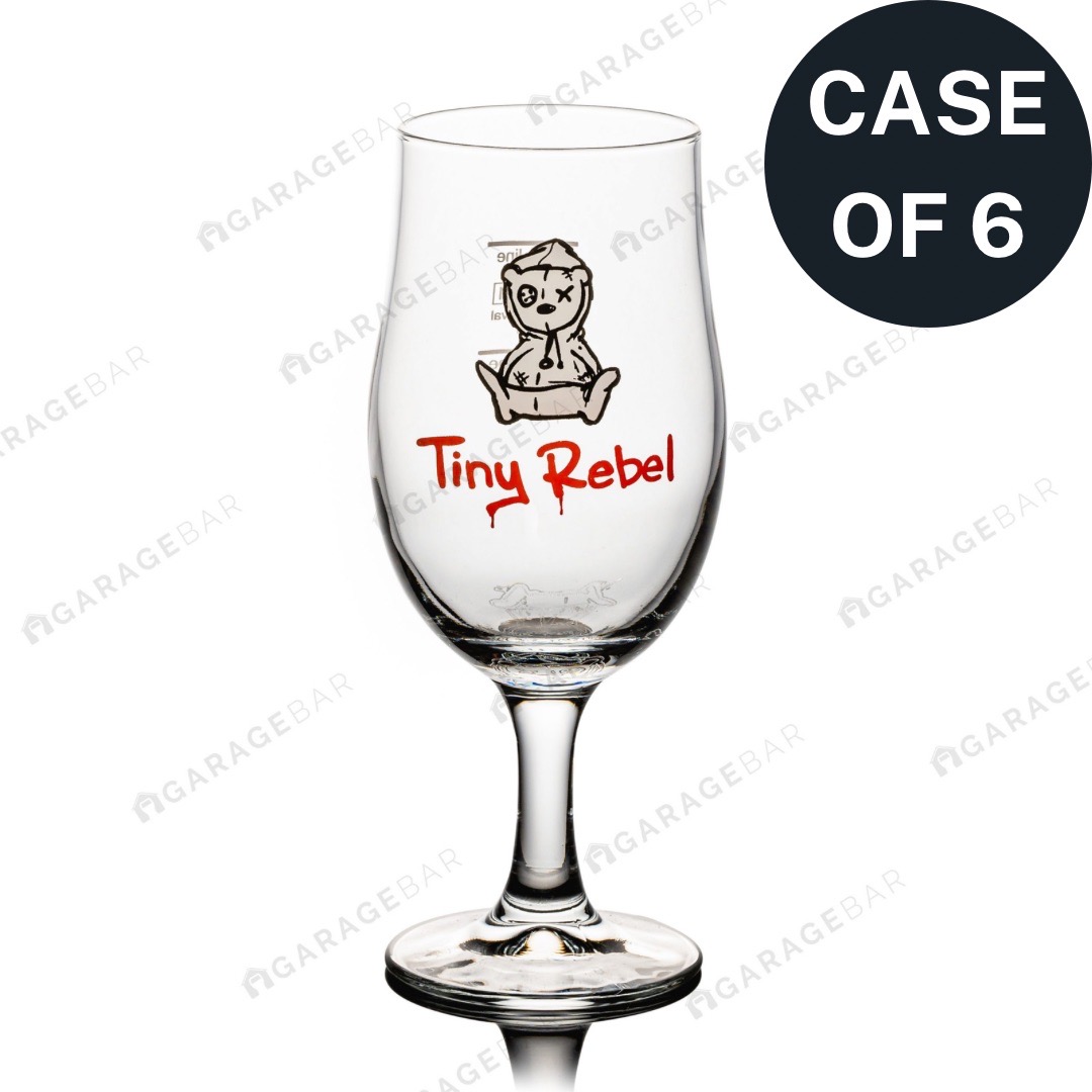 Tiny Rebel Stemmed Beer Glasses (Case of 6)