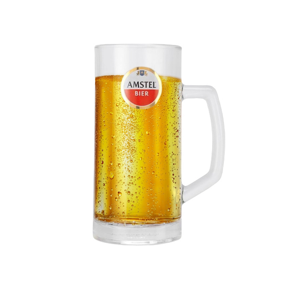 Amstel Tankard Beer Glass