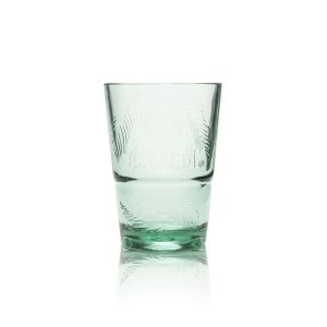 Bacardi Green Tumbler Glass