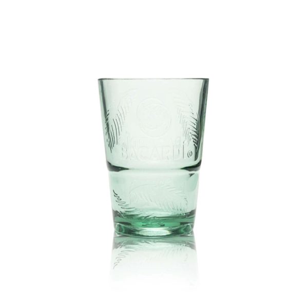 Bacardi Green Tumbler Glass