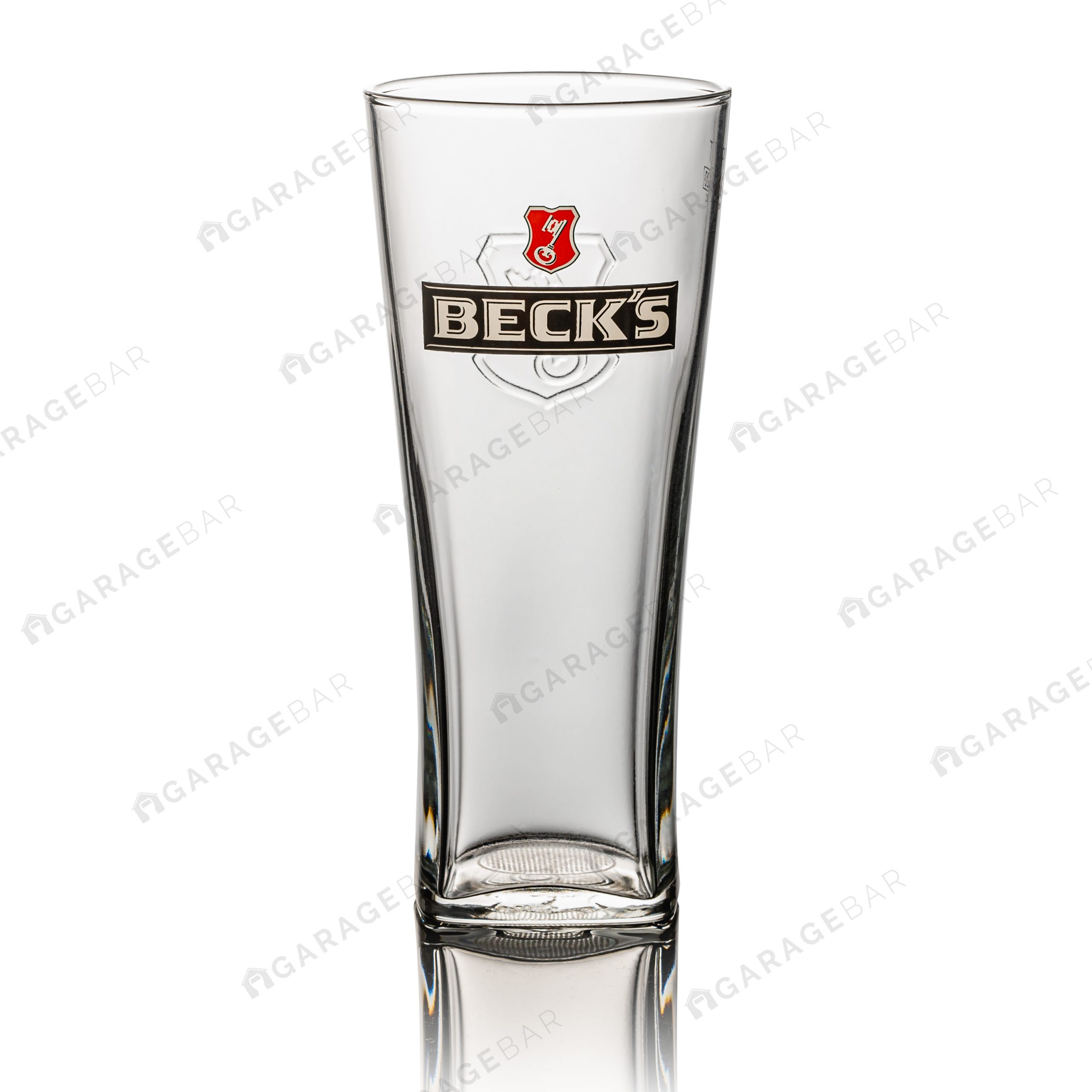 Becks Pint Beer Glass