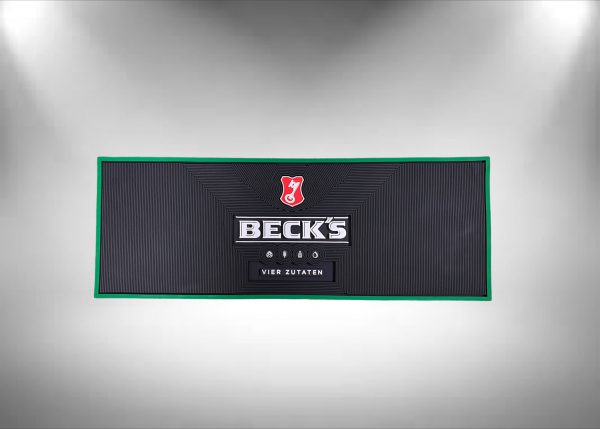 Becks Rubber Bar Runner