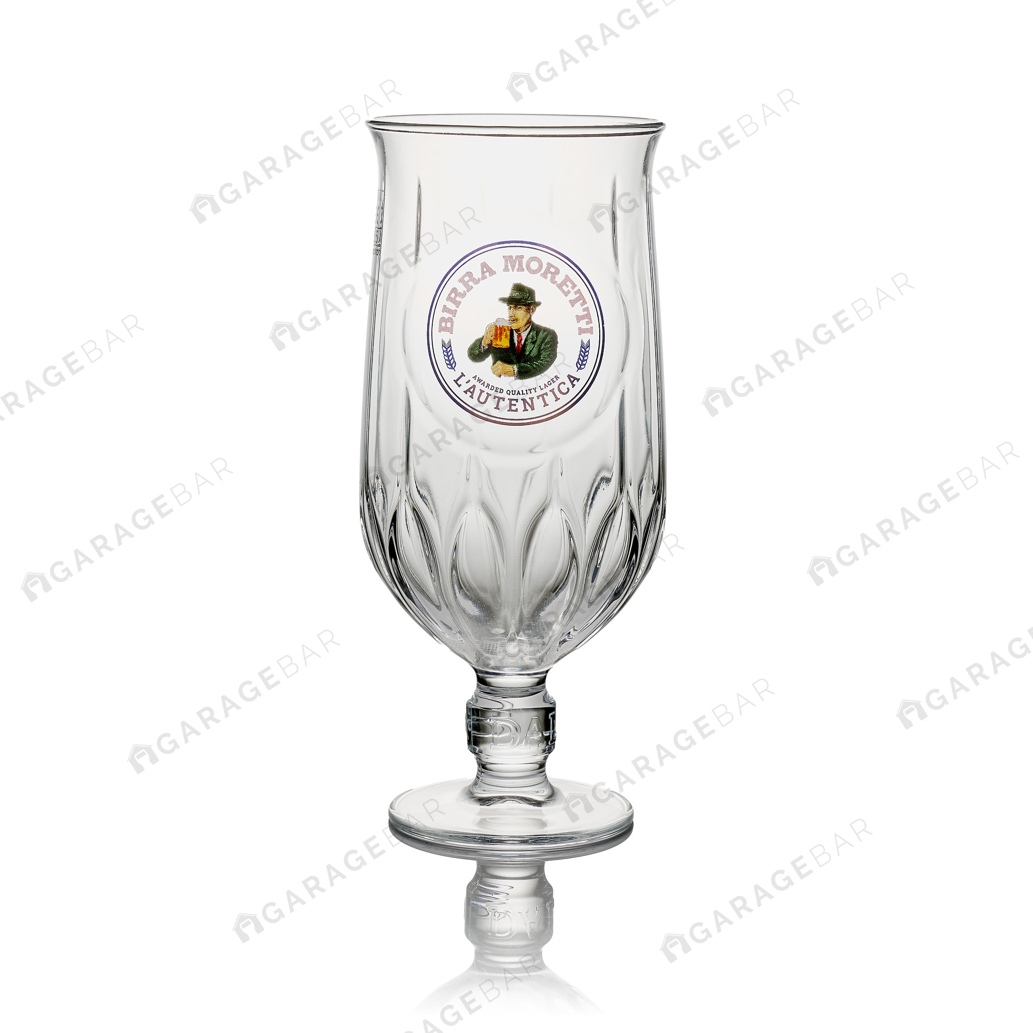 Birra Moretti Pint Beer Glass