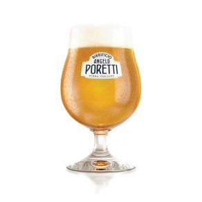 Birra Poretti Beer Glass