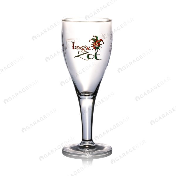 Brugse Zot Beer Glass