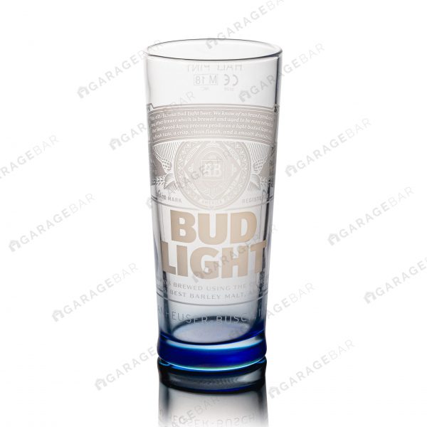 Bud Light Half Pint Beer Glass