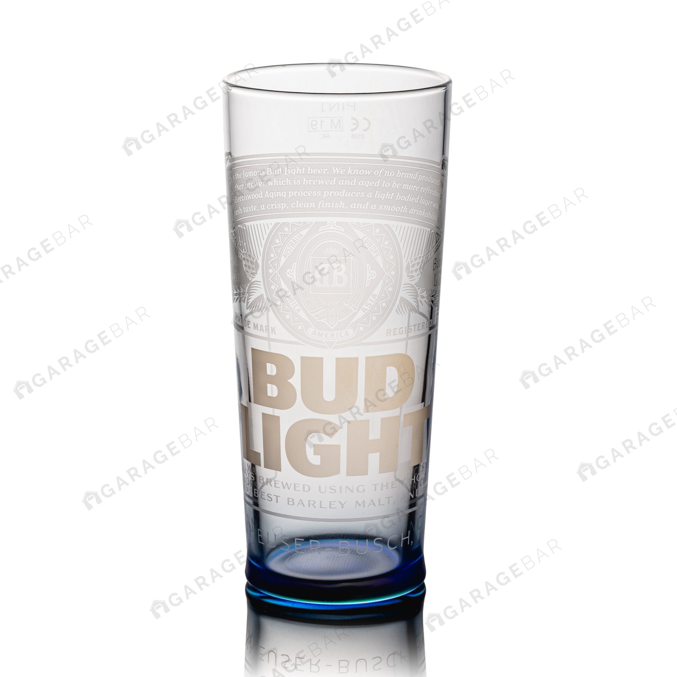 bud light beer glasses