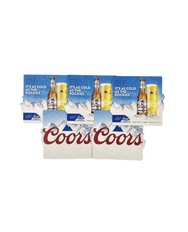 Coors Beer Drip Mats