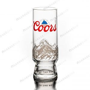 Coors Half Pint Beer Glass