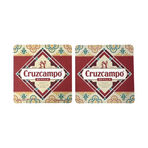 Cruzcampo Beer Drip Mats