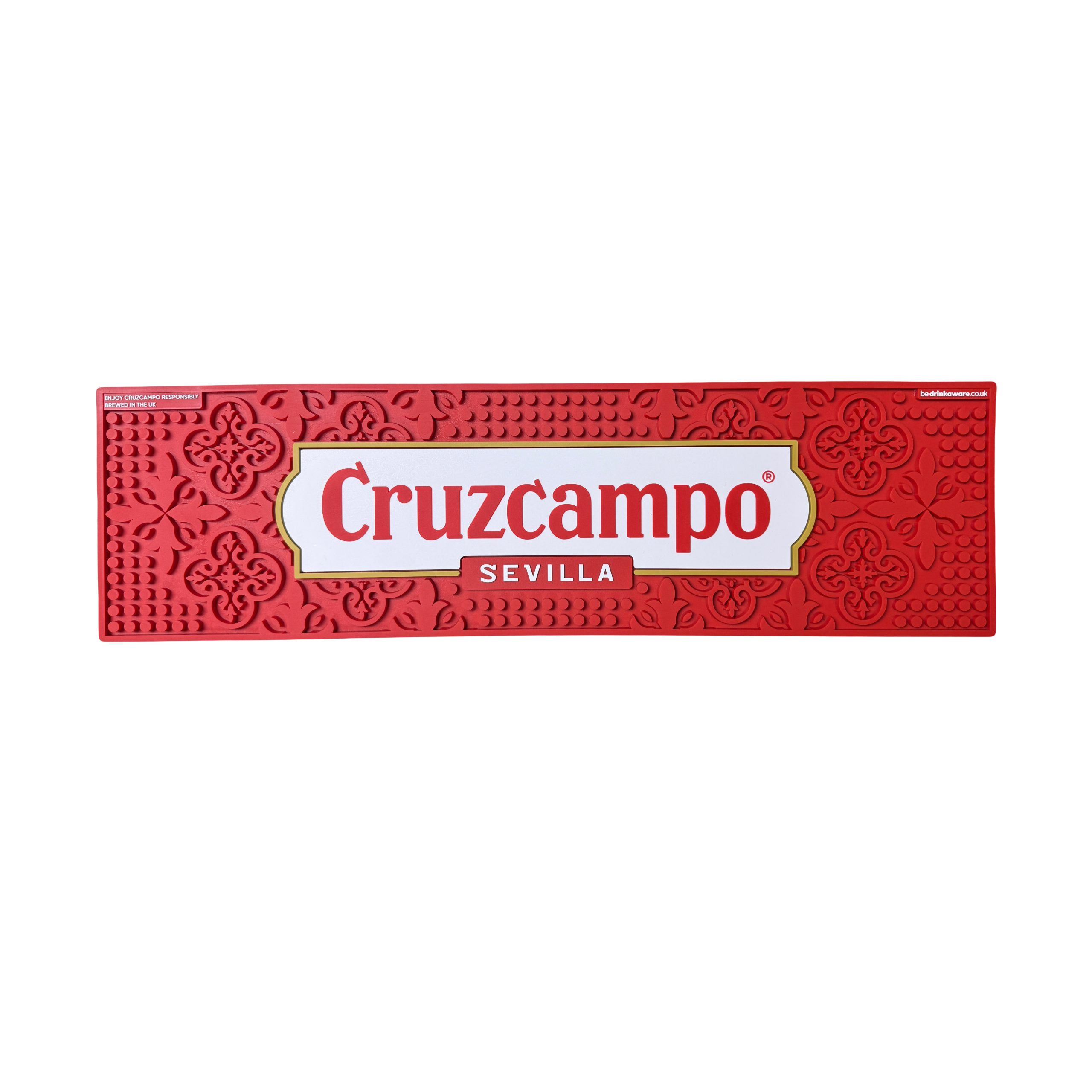 Cruzcampo Rubber Bar Runner