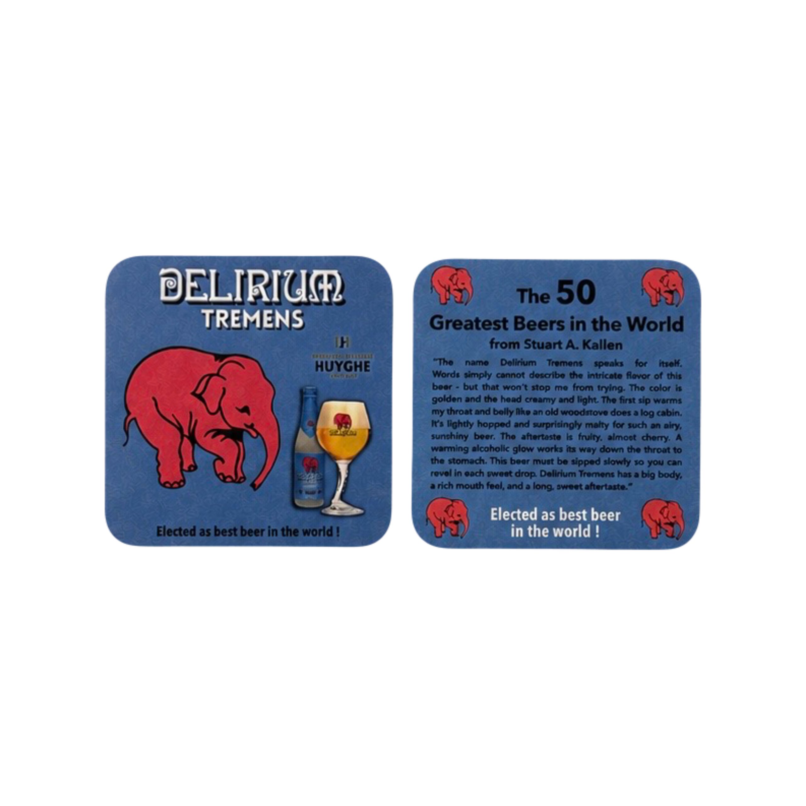 Delirium Tremens Beer Drip Mats