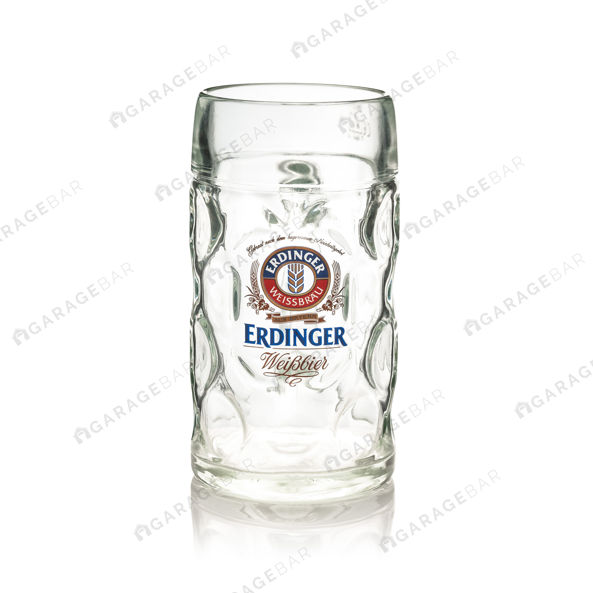 Erdinger 2 Pint Stein Beer Glass