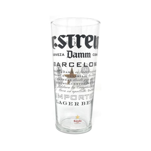 Estrella Damn Pint Beer Glass