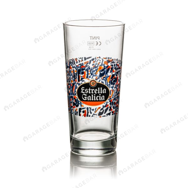 Estrella Galicia Beer Glass