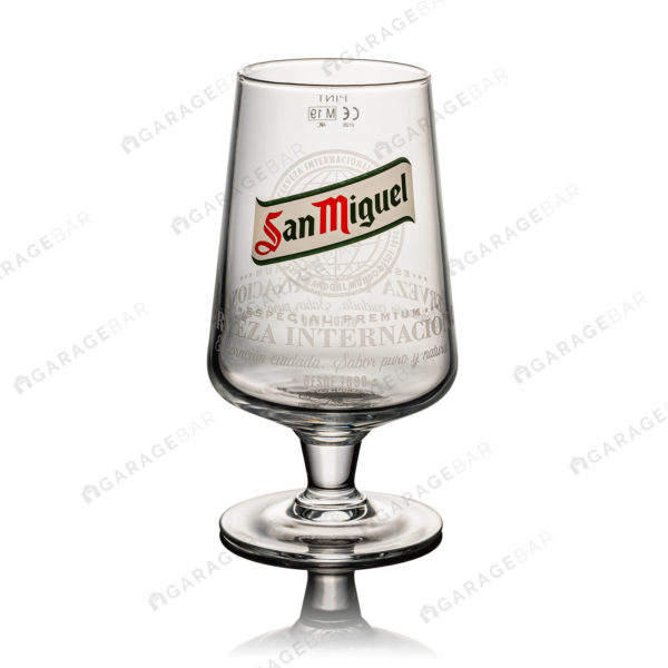 San Miguel Pint Beer Glass