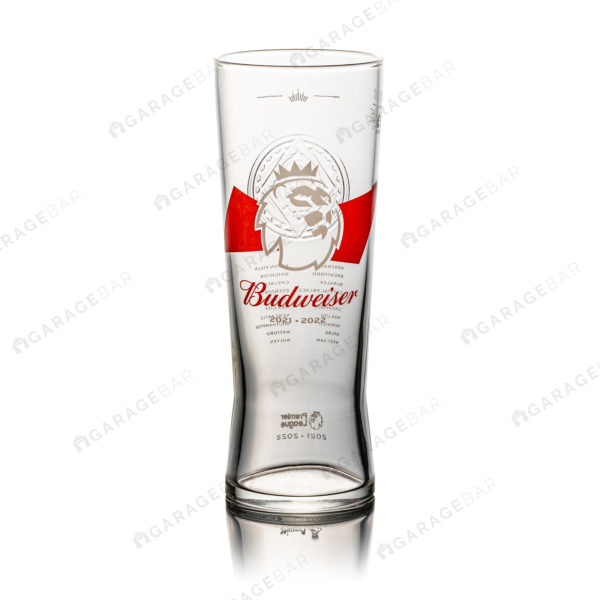 Budweiser Premier League Beer Glass