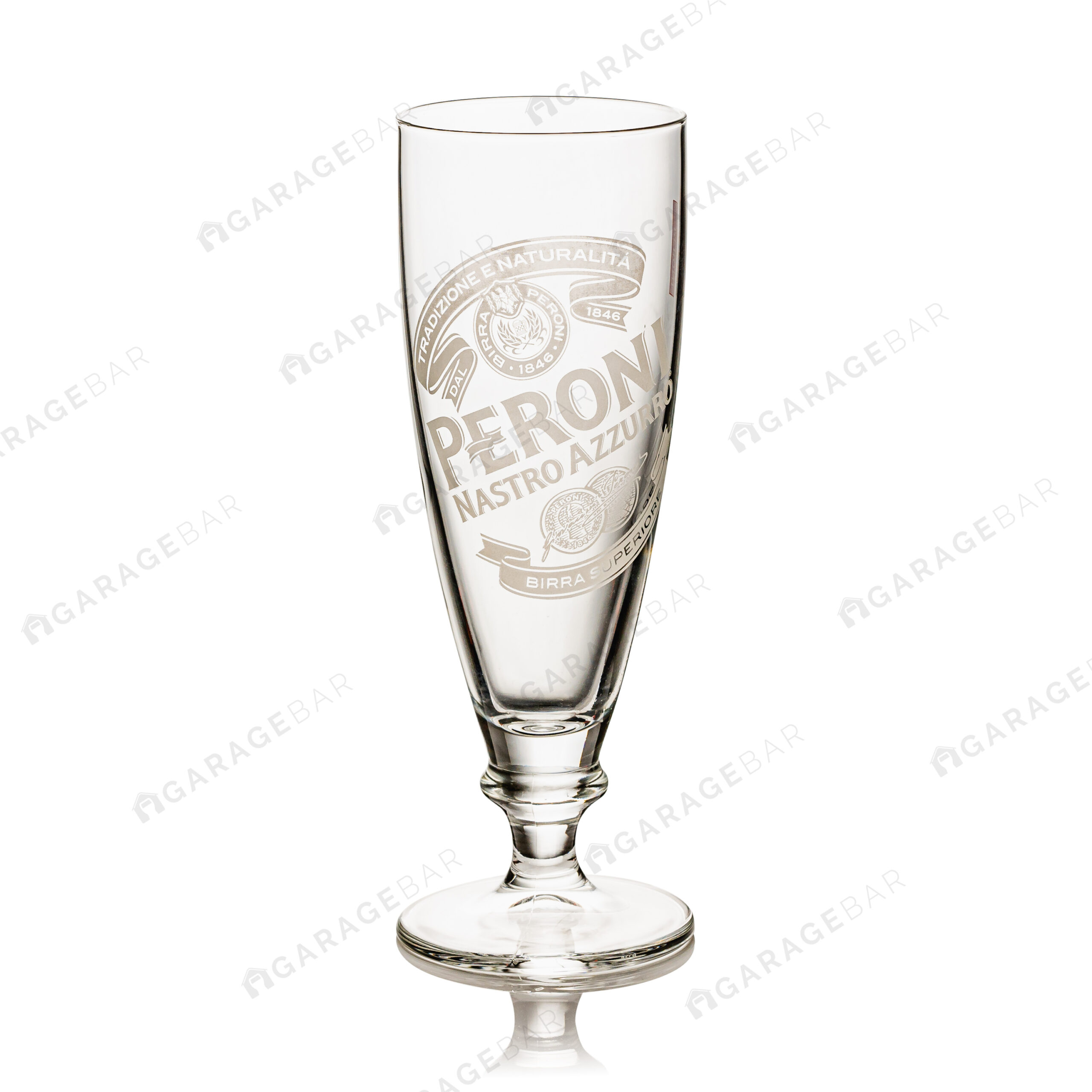 Sold at Auction: PERONI NASTRO SIGNITURE ITALIAN BEER GLASS SET (4)