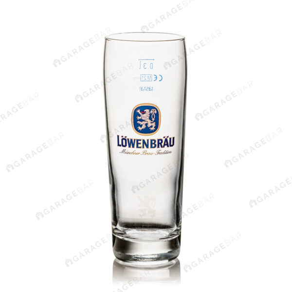 Lowenbrau Half Pint Beer Glass