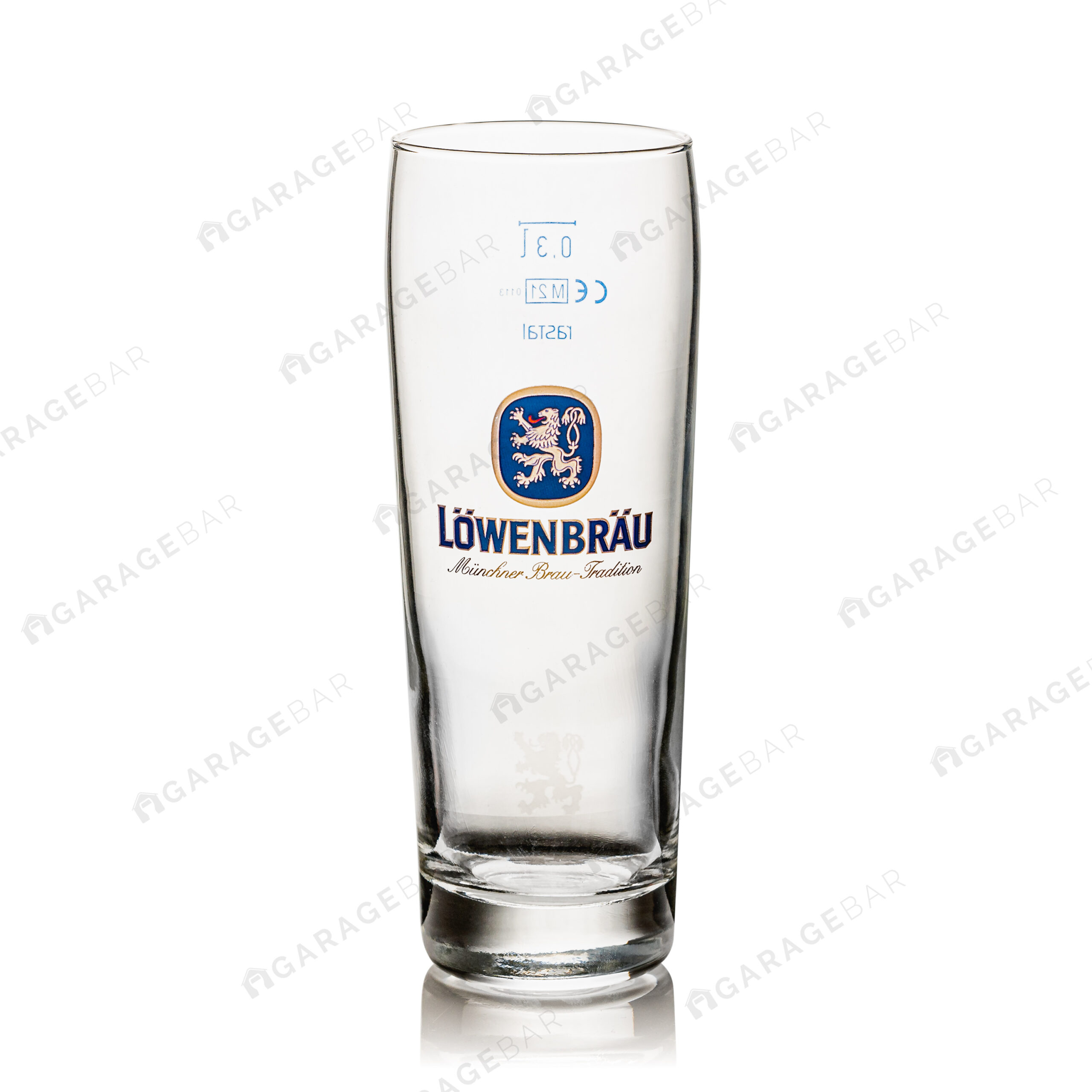 Lowenbrau Half Pint Beer Glass