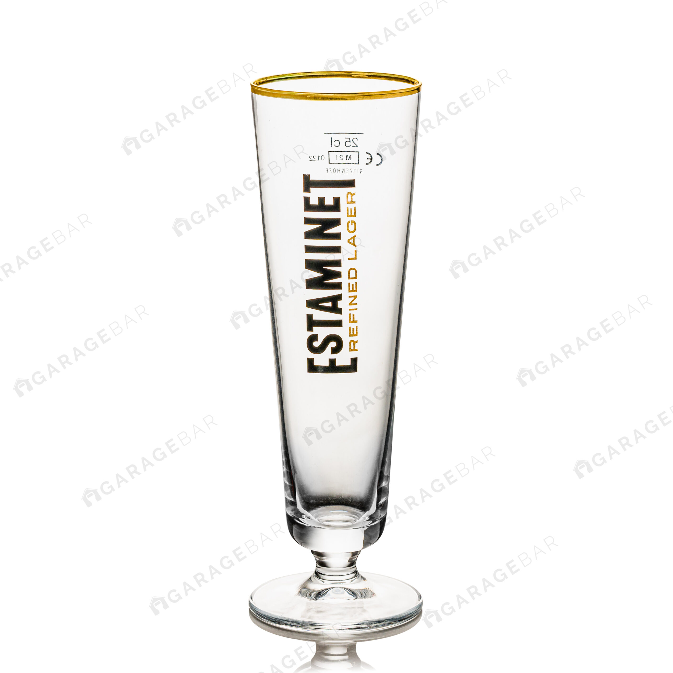 Estaminet Stemmed Beer Glass