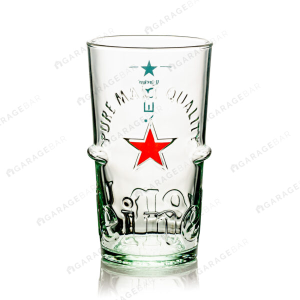 Heineken Silver Pint Beer Glass