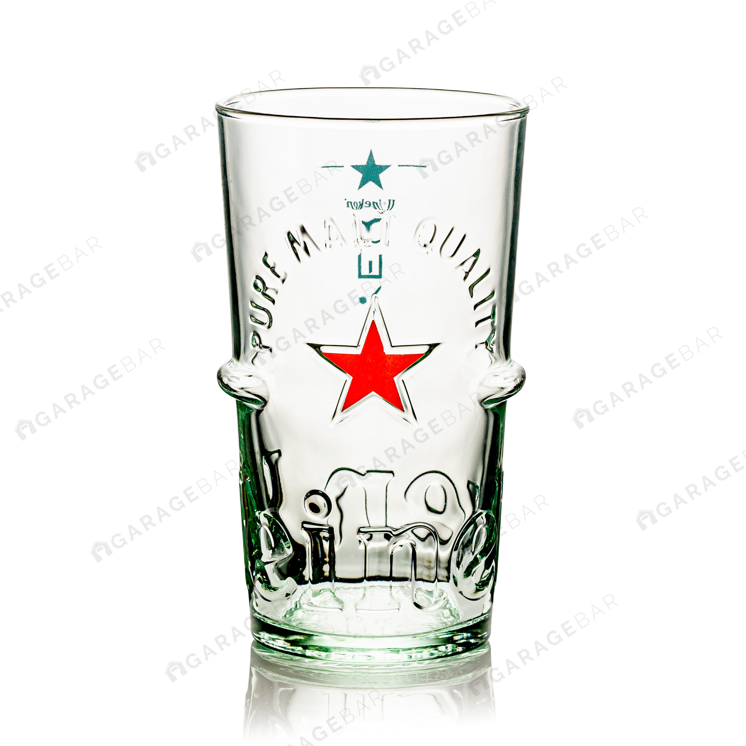 Heineken Silver Pint Beer Glass