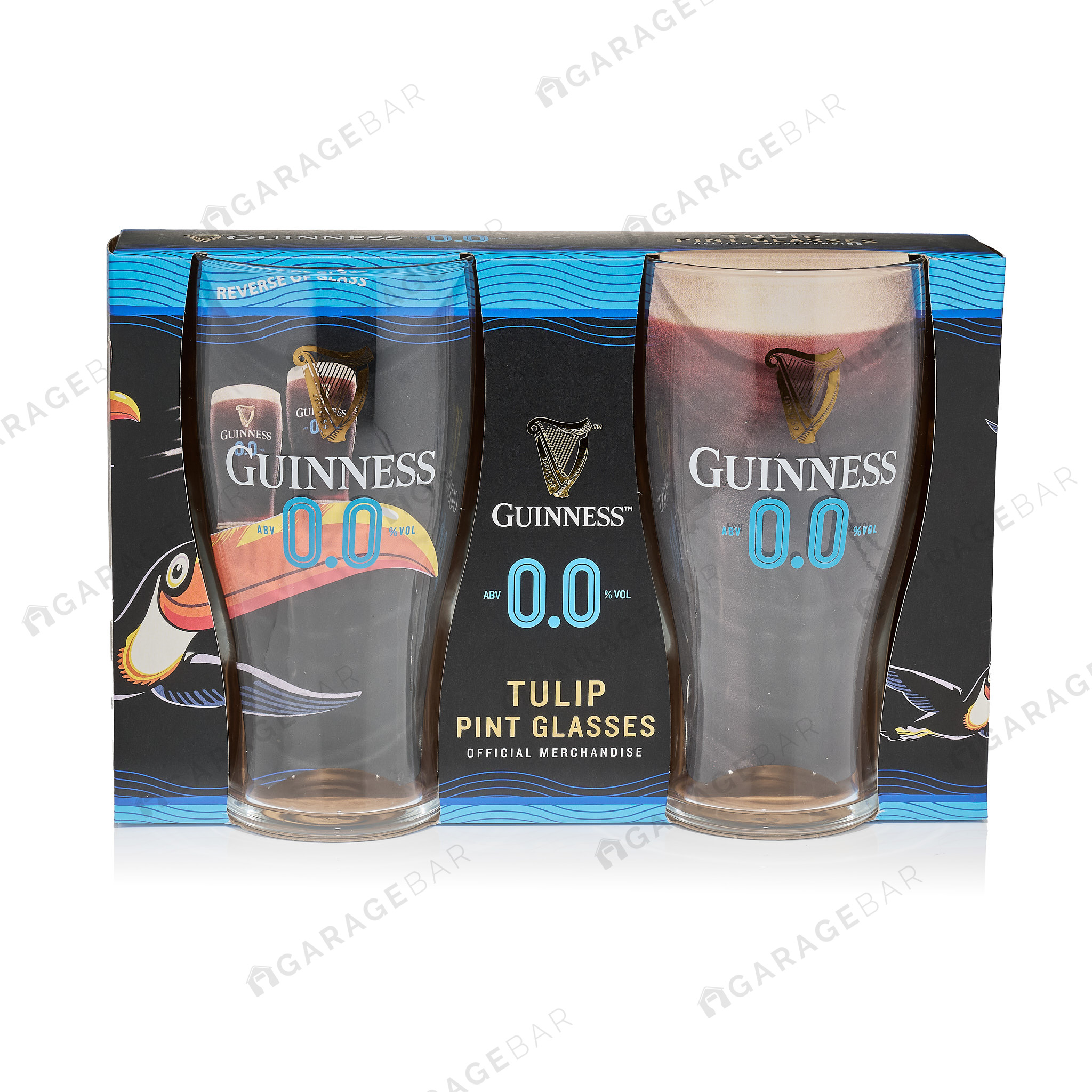 Guinness 0.0% Beer Glass Gift Pack