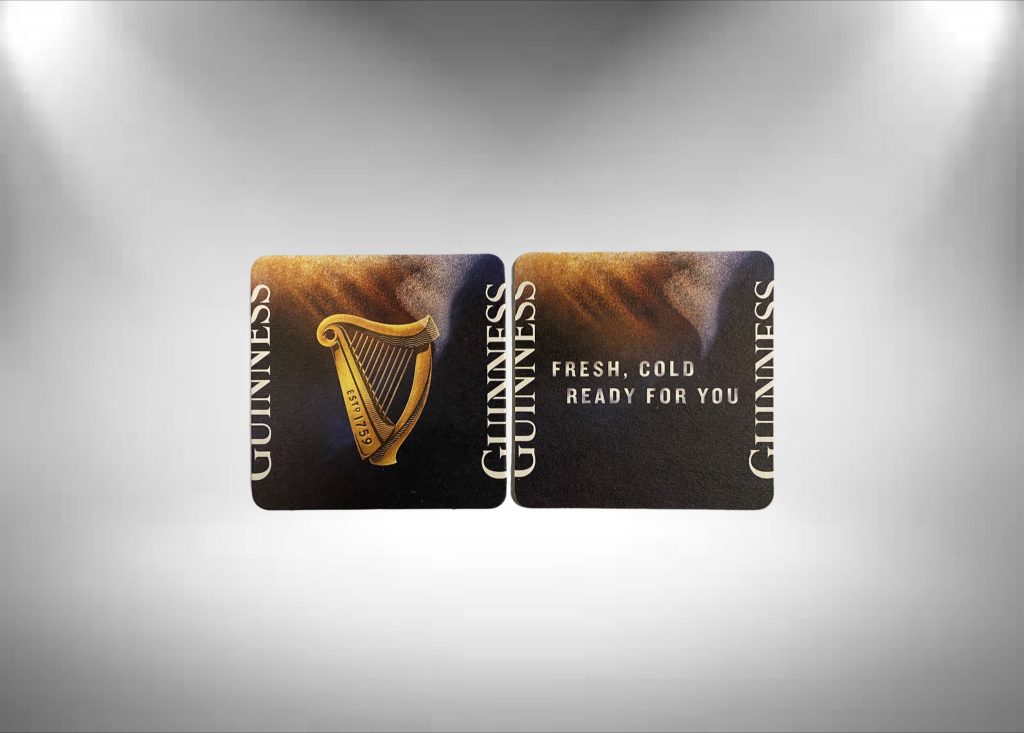 Guinness Beer Drip Mats GarageBar Limited