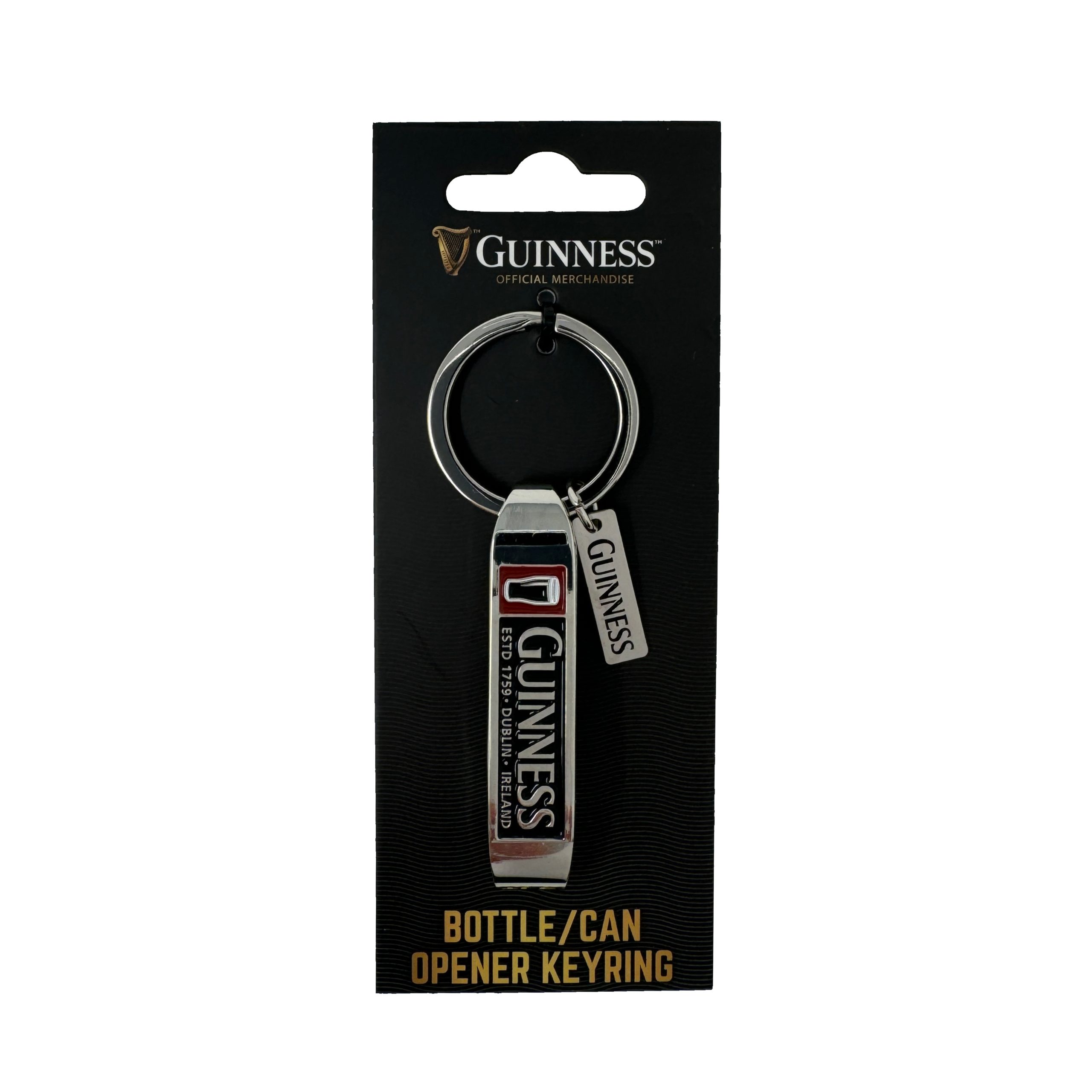 Guinness Bottle/Can Opener Keyring