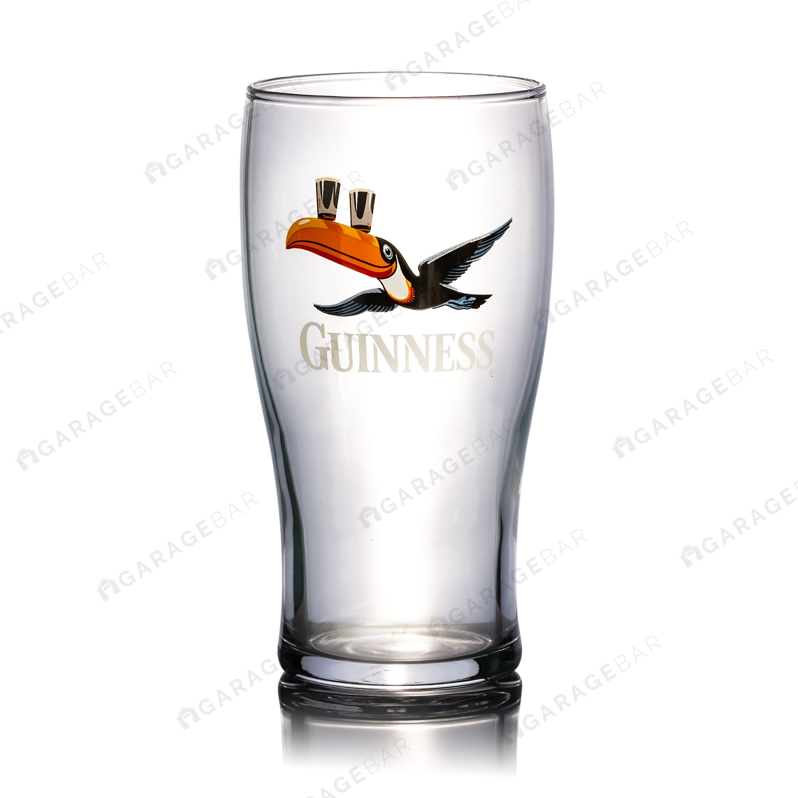 Guinness Flying Toucan Beer Glass