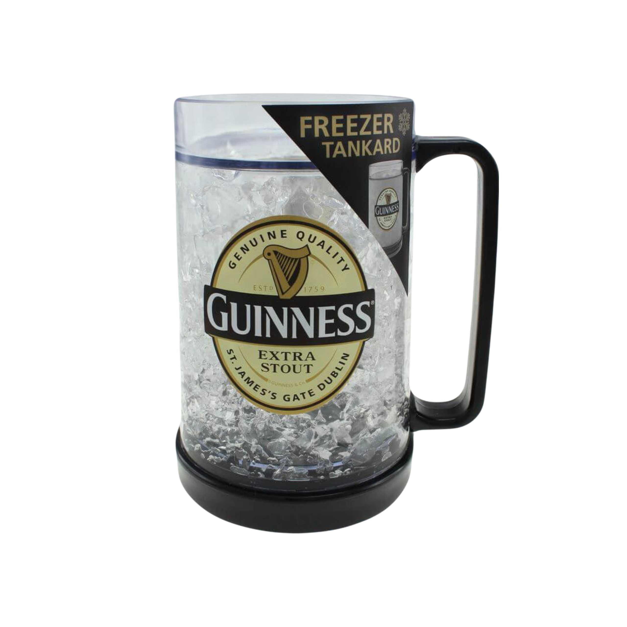 Guinness Freezer Tankard Beer Glass