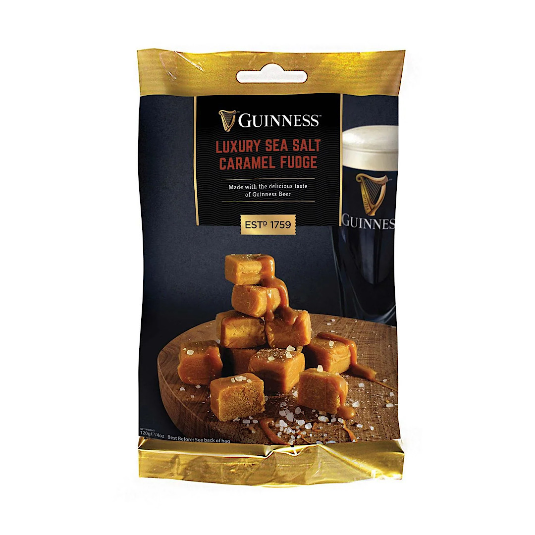 Guinness Luxury Sea Salt Caramel Fudge