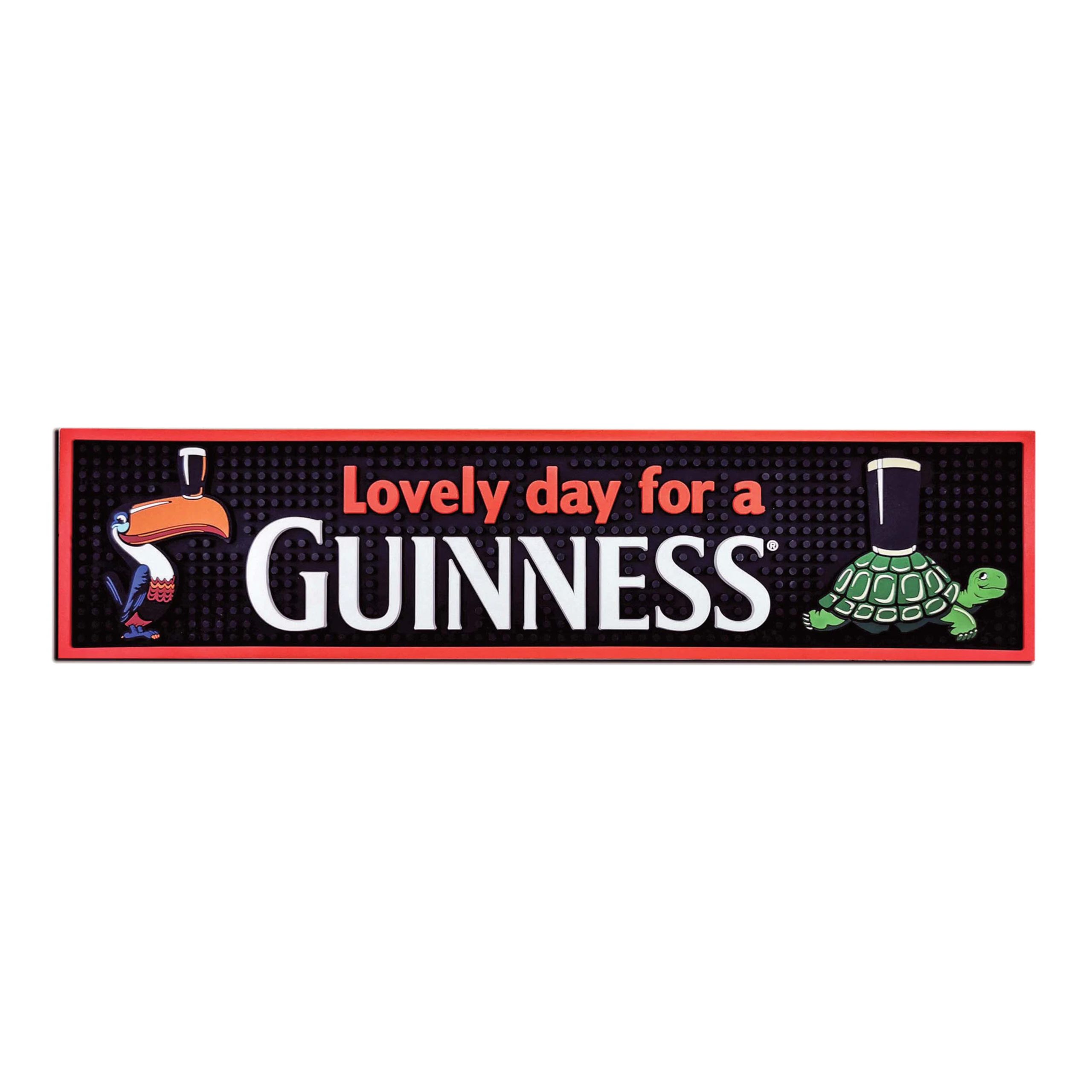 Guinness Toucan & Tortoise Bar Runner