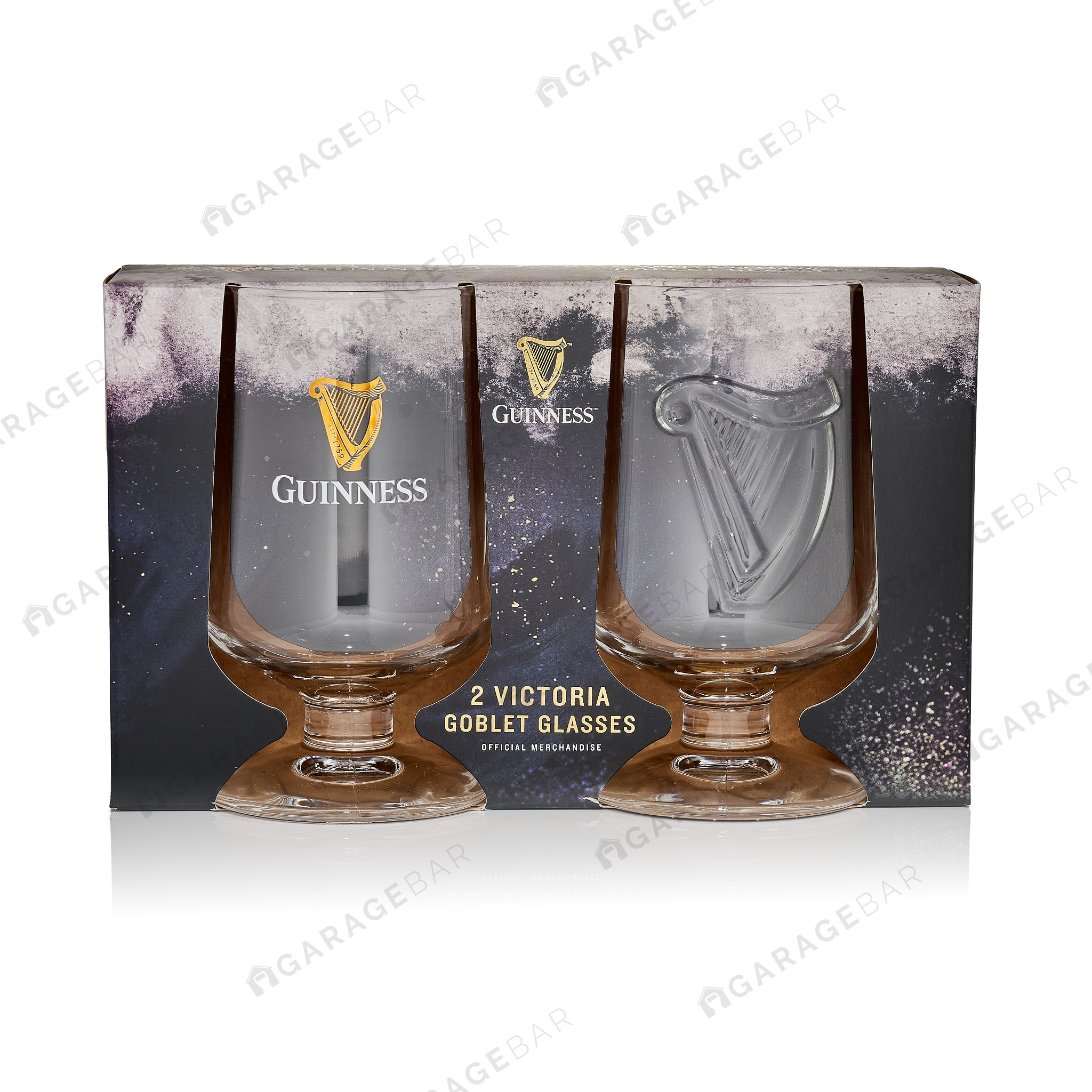 Guinness Victoria Goblet Beer Glass