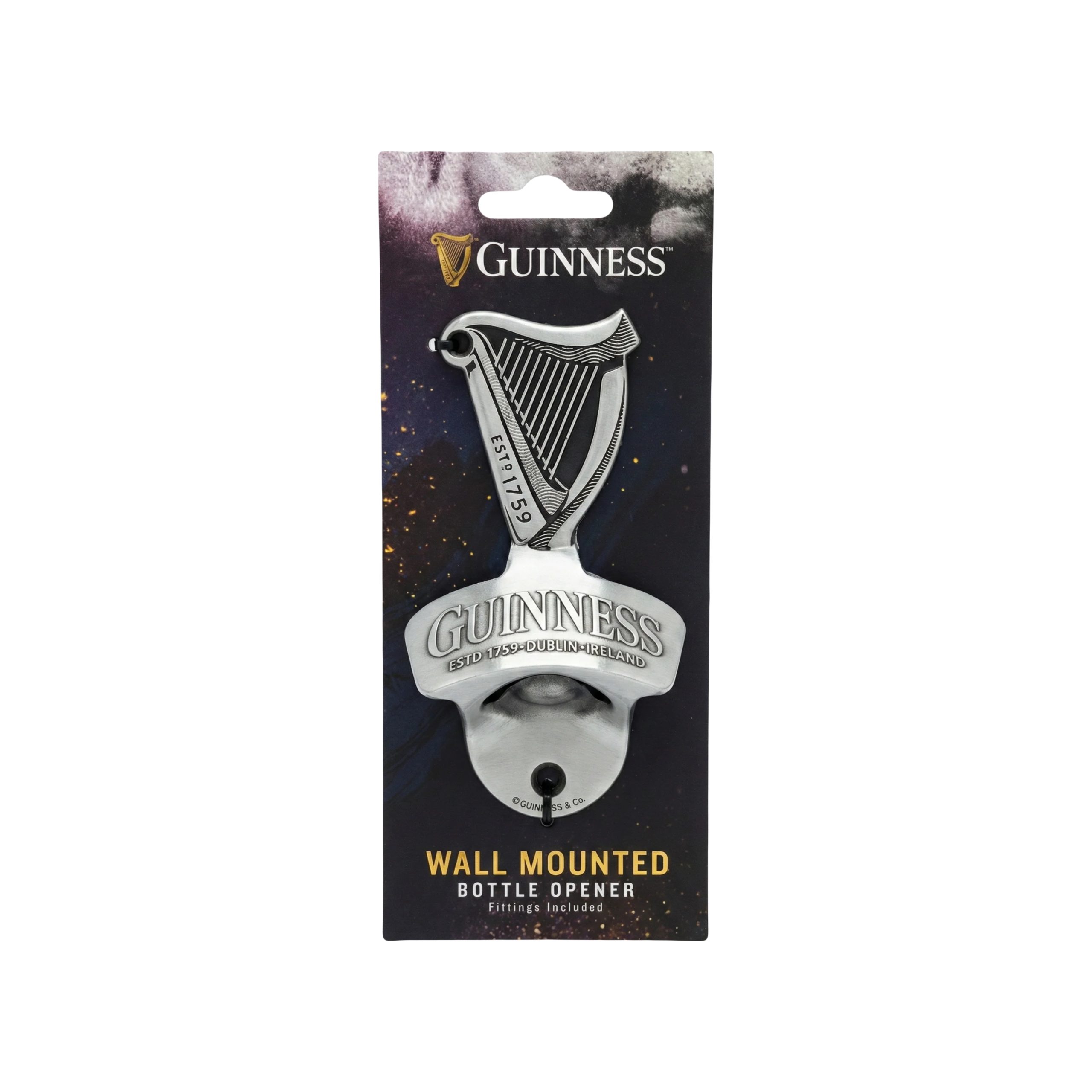 Guinness Wall Mounted Bottle Opener
