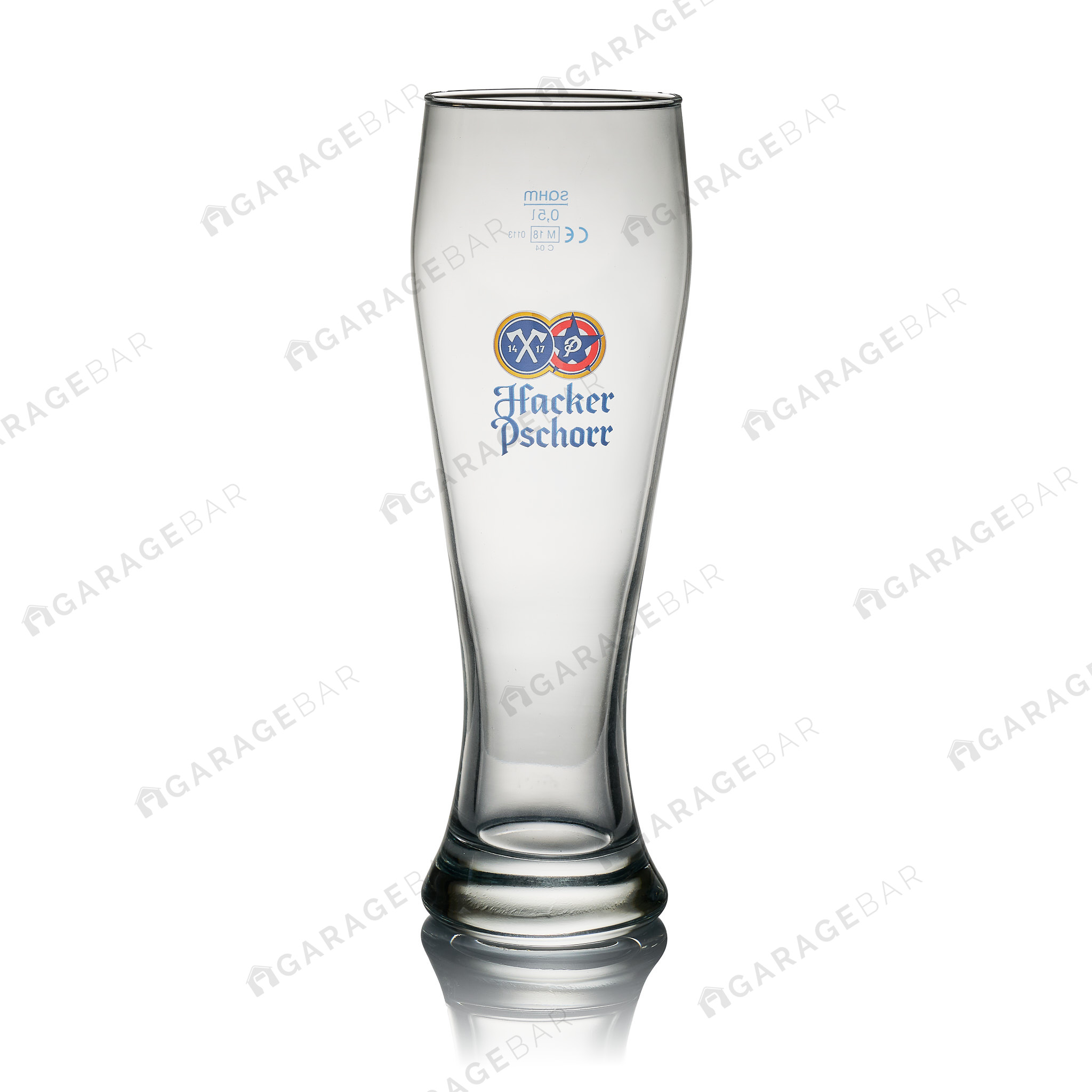 Hacker-Pschorr Pint Beer Glass
