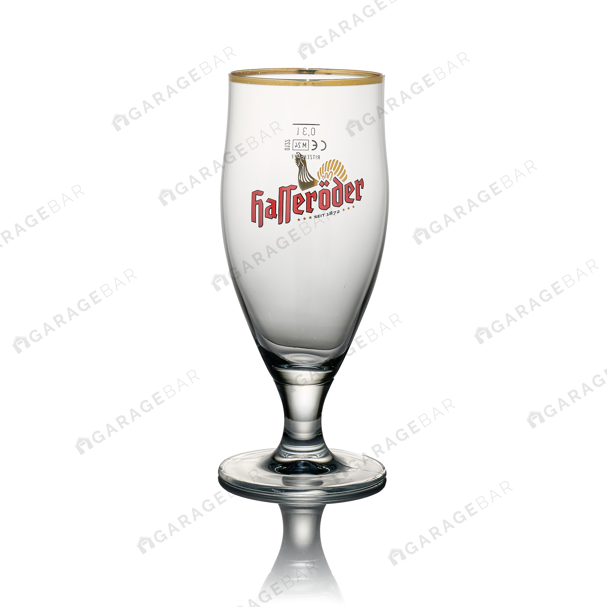 Hasseroder Half Pint Beer Glass