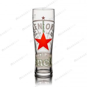 Heineken Red Star Pint Beer Glass