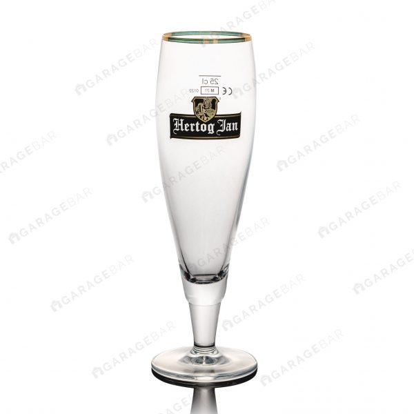 Hertog Jan Flute Beer Glass