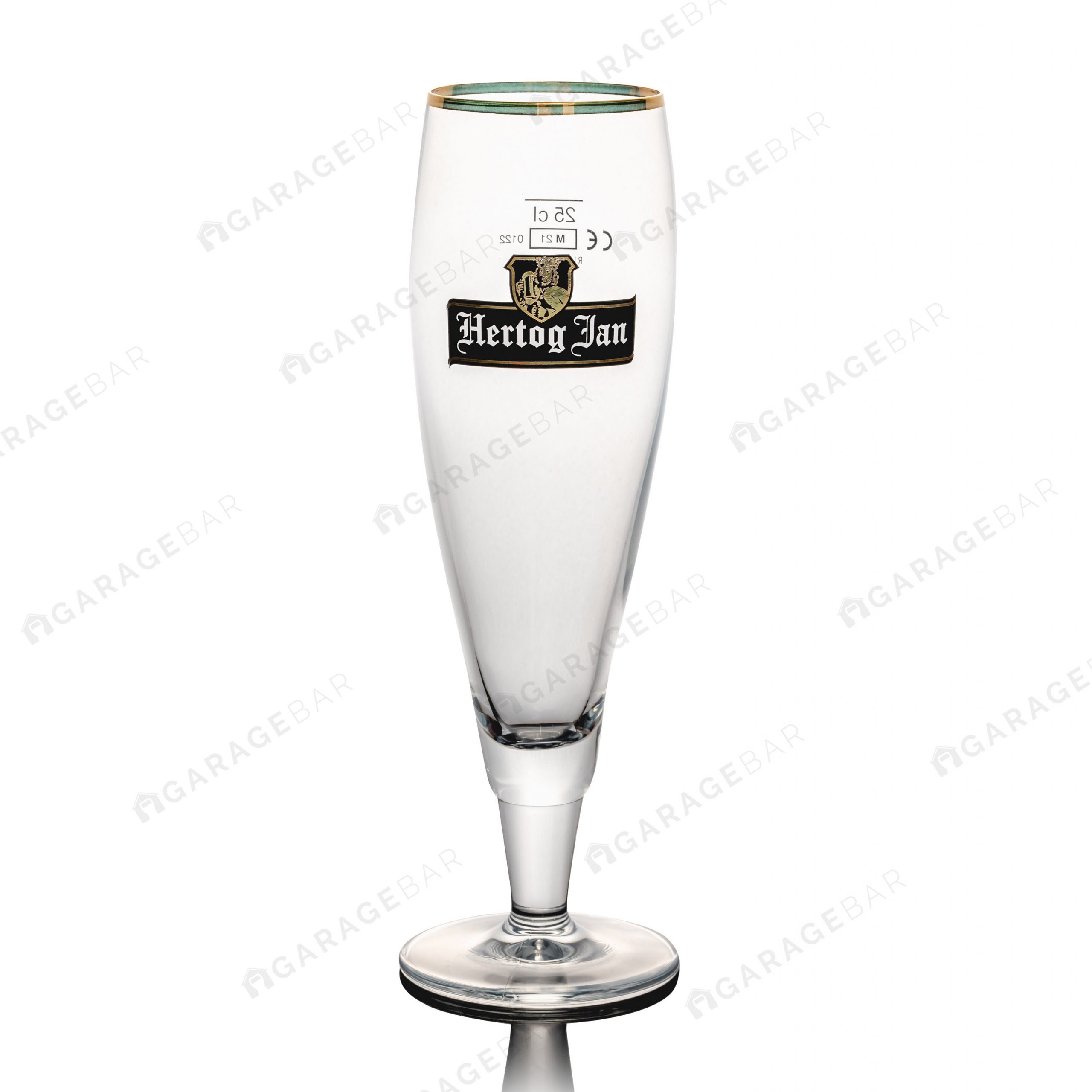 Hertog Jan Flute Beer Glass