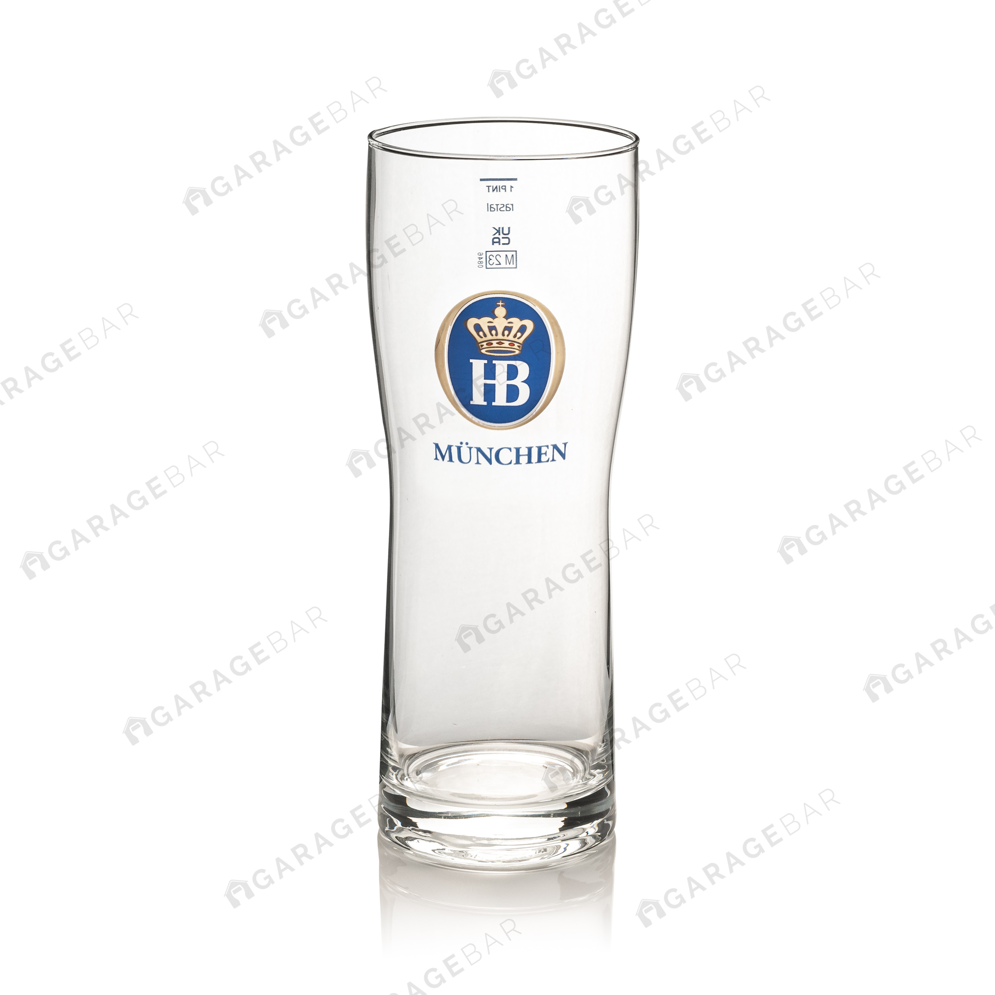 Hofbrau Pint Beer Glass