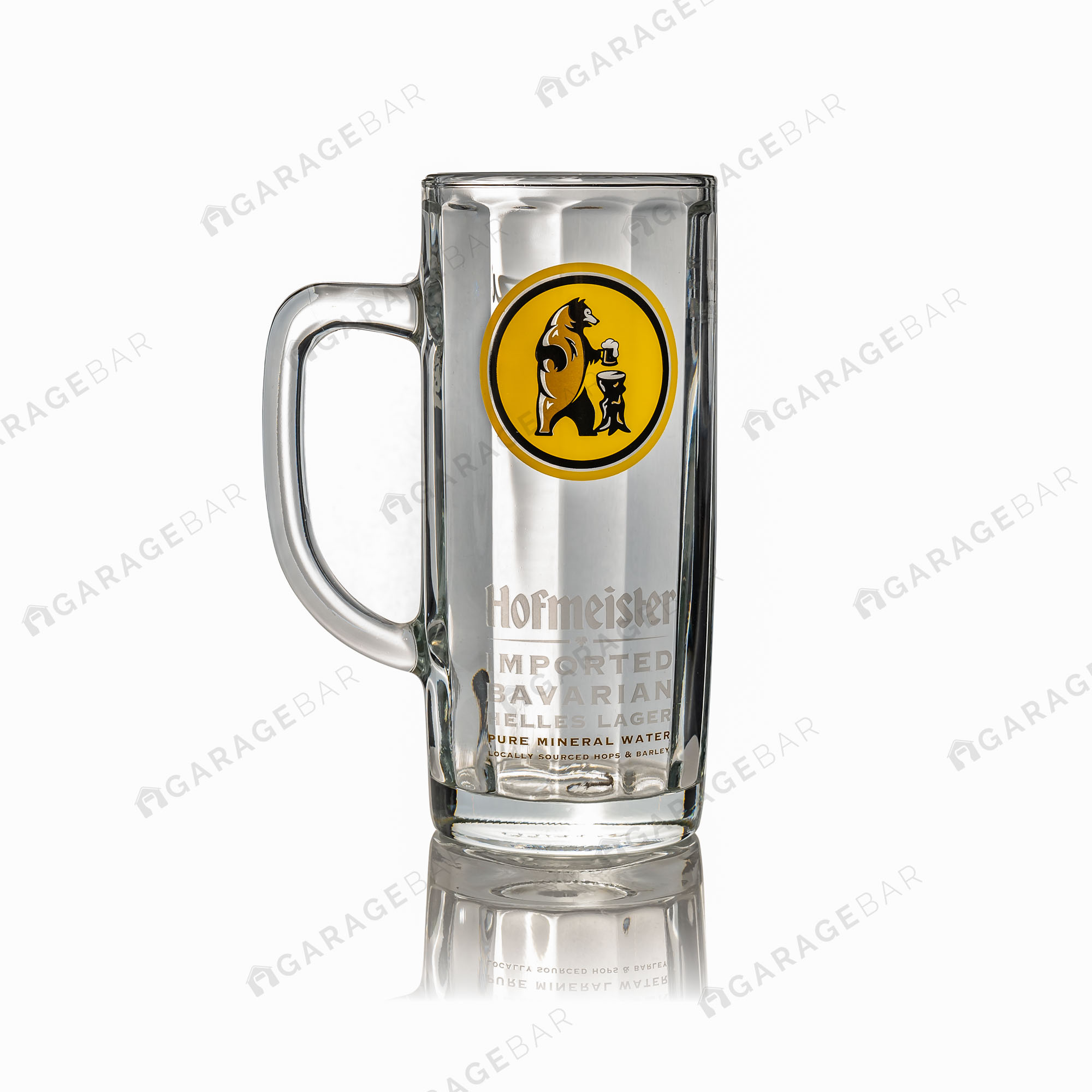 Hofmeister Tankard Pint Beer Glass
