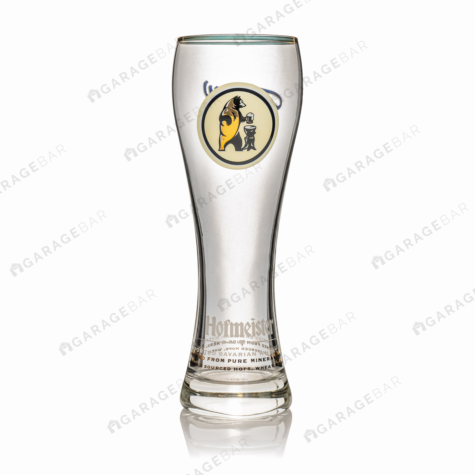 Hofmeister Weiss Beer Glass