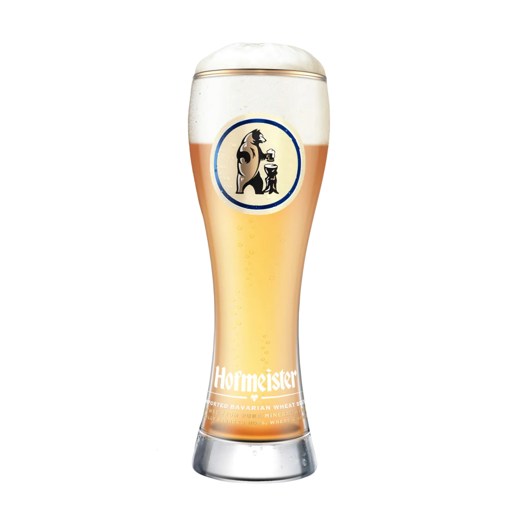 Hofmeister Weisse Beer Glass