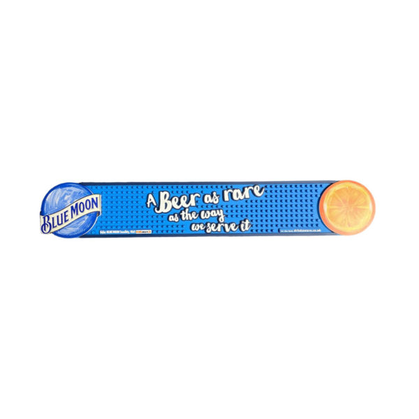 Blue Moon Rubber Bar Runner