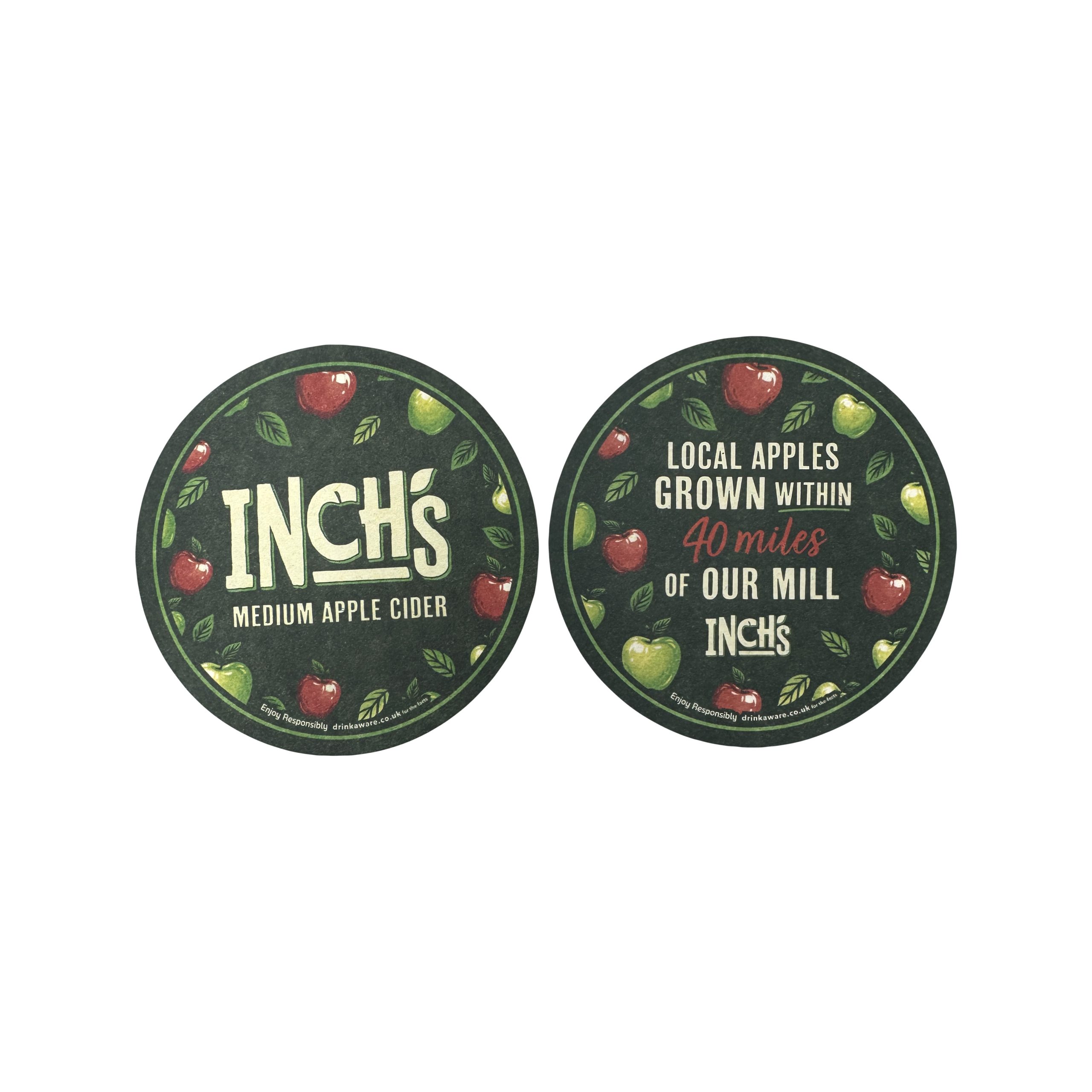 Inchs Cider Drip Mats