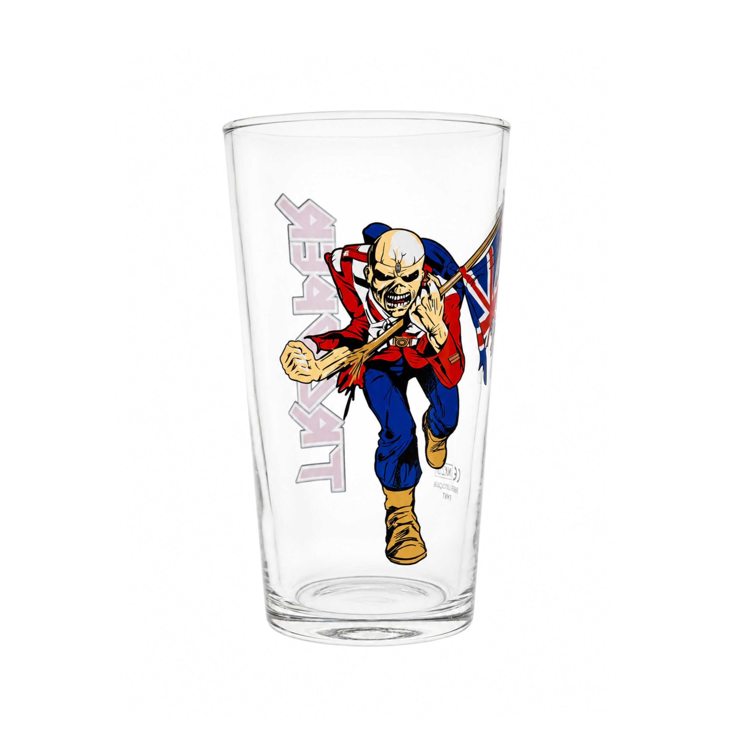 Iron Maiden Trooper Beer Glass