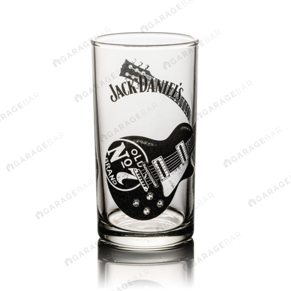 Jack Daniels Guitar Tumbler Glass